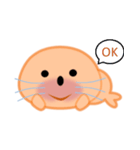 もこのもふもふあざらし（個別スタンプ：16）