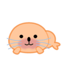 もこのもふもふあざらし（個別スタンプ：34）