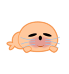 もこのもふもふあざらし（個別スタンプ：35）