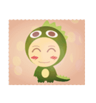 もこの怪獣キグルミ（個別スタンプ：3）
