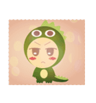 もこの怪獣キグルミ（個別スタンプ：5）