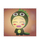 もこの怪獣キグルミ（個別スタンプ：7）