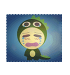 もこの怪獣キグルミ（個別スタンプ：9）