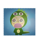 もこの怪獣キグルミ（個別スタンプ：17）