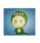 もこの怪獣キグルミ（個別スタンプ：23）