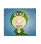 もこの怪獣キグルミ（個別スタンプ：24）