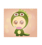 もこの怪獣キグルミ（個別スタンプ：25）