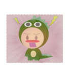 もこの怪獣キグルミ（個別スタンプ：32）