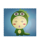 もこの怪獣キグルミ（個別スタンプ：36）