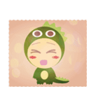 もこの怪獣キグルミ（個別スタンプ：37）