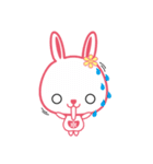 U Rabbit Love Colorful（個別スタンプ：30）