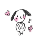 ネコよりも犬派。たれ耳ケン。（個別スタンプ：37）