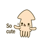 Small squid NO-NO（個別スタンプ：8）