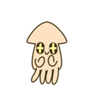 Small squid NO-NO（個別スタンプ：11）