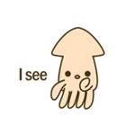 Small squid NO-NO（個別スタンプ：17）