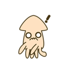 Small squid NO-NO（個別スタンプ：22）