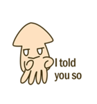 Small squid NO-NO（個別スタンプ：27）