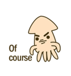Small squid NO-NO（個別スタンプ：33）