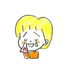 リサちゃんとお友だち（個別スタンプ：17）