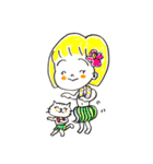 リサちゃんとお友だち（個別スタンプ：19）