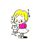 リサちゃんとお友だち（個別スタンプ：36）