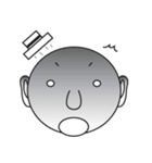 丸顔鼻さん（個別スタンプ：8）