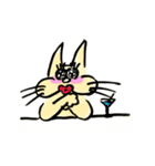 ぷっくりにゃんこ（個別スタンプ：21）