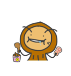 Peanut and chick 01（個別スタンプ：5）