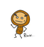 Peanut and chick 01（個別スタンプ：14）