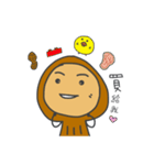 Peanut and chick 01（個別スタンプ：28）