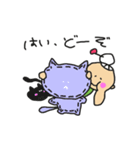 おばあちゃんとねこ（個別スタンプ：25）