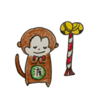 おさるわたりー 2（個別スタンプ：37）