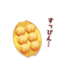 くるくるたこ焼き ソース味（個別スタンプ：22）