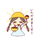 くるくるたこ焼き ソース味（個別スタンプ：26）