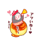 くるくるたこ焼き ソース味（個別スタンプ：34）