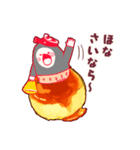 くるくるたこ焼き ソース味（個別スタンプ：40）