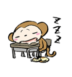 おさるさん、ねこといっしょ（個別スタンプ：24）