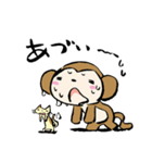 おさるさん、ねこといっしょ（個別スタンプ：39）