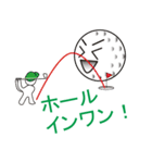 トーキングゴルフボール Jv（個別スタンプ：22）