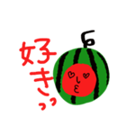 すいかちゃんのつぶやき（個別スタンプ：13）