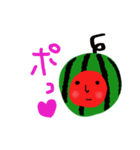 すいかちゃんのつぶやき（個別スタンプ：23）