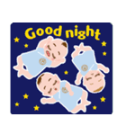 わくわく♪三つ子ベイビーズ（個別スタンプ：11）