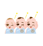 わくわく♪三つ子ベイビーズ（個別スタンプ：15）