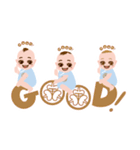 わくわく♪三つ子ベイビーズ（個別スタンプ：18）