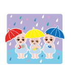 わくわく♪三つ子ベイビーズ（個別スタンプ：38）