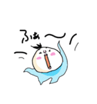 ふわふわさん。（個別スタンプ：30）
