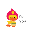 Yellow Duck ver.International（個別スタンプ：3）