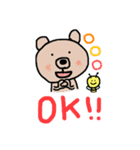 ぼくだよ、くまだよ。（個別スタンプ：7）