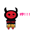 Clown with Little Devil（個別スタンプ：6）