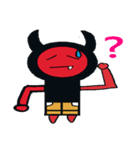 Clown with Little Devil（個別スタンプ：8）